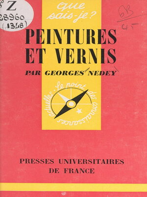 cover image of Peintures et vernis